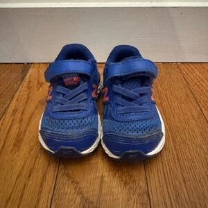 New Balance Kids Sneakers in Blue and Pink